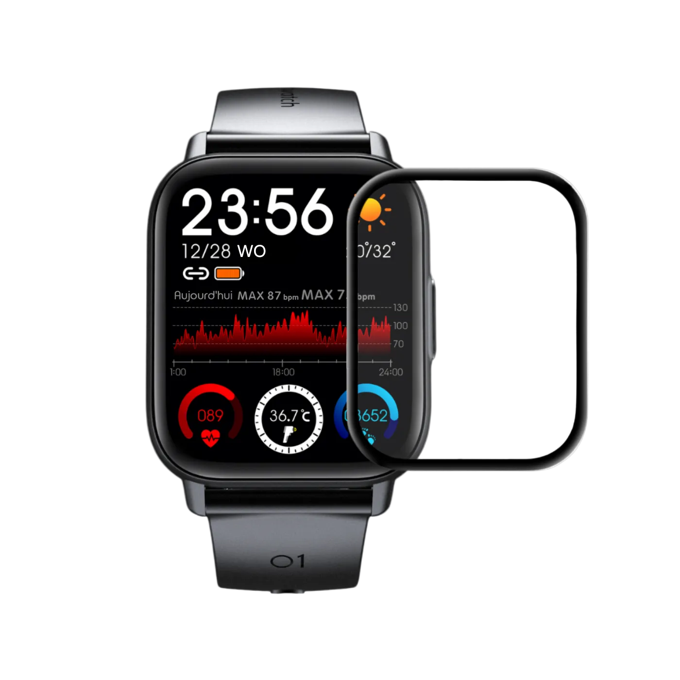 Health Smartwatch 2 Screen Protector